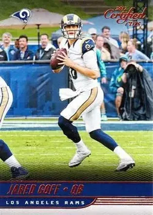 2017 Donruss Certified Cuts #18 - Jared Goff - Los Angeles Rams