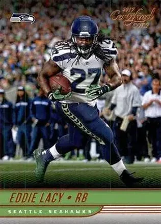 2017 Donruss Certified Cuts #24 - Eddie Lacy - Seattle Seahawks