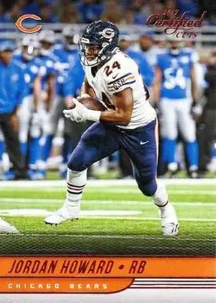 2017 Donruss Certified Cuts #27 - Jordan Howard - Chicago Bears