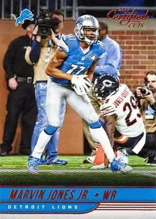 2017 Donruss Certified Cuts #31 - Marvin Jones Jr. - Detroit Lions