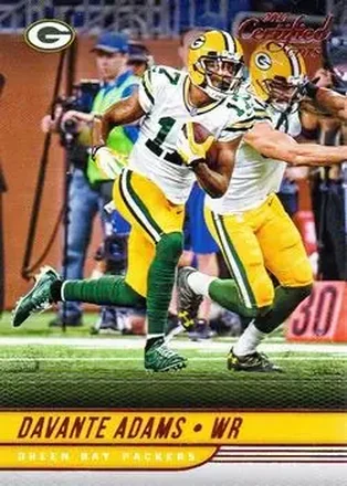 2017 Donruss Certified Cuts #33 - Davante Adams - Green Bay Packers