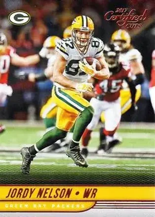 2017 Donruss Certified Cuts #34 - Jordy Nelson - Green Bay Packers