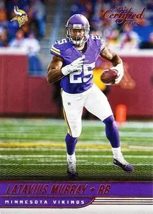 2017 Donruss Certified Cuts #37 - Latavius Murray - Minnesota Vikings