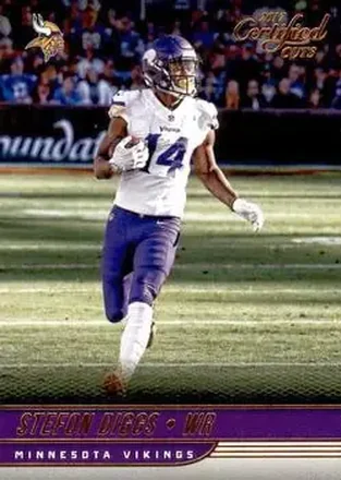 2017 Donruss Certified Cuts #38 - Stefon Diggs - Minnesota Vikings