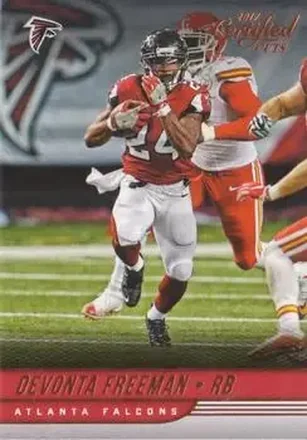 2017 Donruss Certified Cuts #40 - Devonta Freeman - Atlanta Falcons
