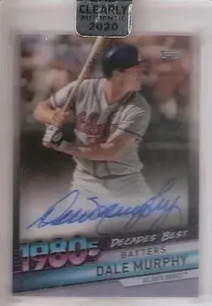 2020 Topps Clearly Authentic - Decades' Best Autographs #DBA-DMU - Dale Murphy - Atlanta Braves