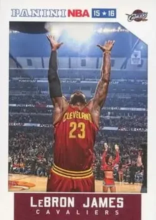 2015-16 Panini International #6 LeBron James