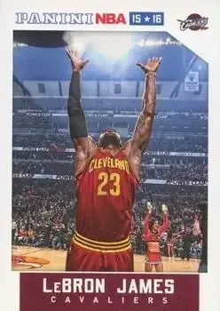 2015-16 Panini International #6 LeBron James