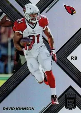 2017 Donruss Elite #2 - David Johnson - Arizona Cardinals