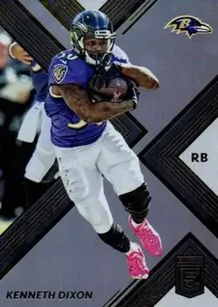 2017 Donruss Elite #9 - Kenneth Dixon - Baltimore Ravens