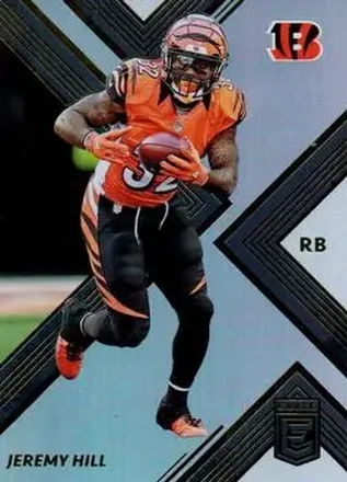 2017 Donruss Elite #19 - Jeremy Hill - Cincinnati Bengals