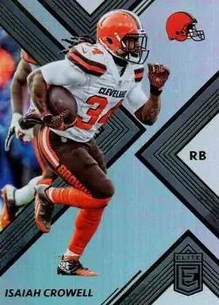2017 Donruss Elite #21 - Isaiah Crowell - Cleveland Browns