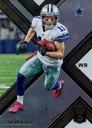 2017 Donruss Elite #27 - Cole Beasley - Dallas Cowboys