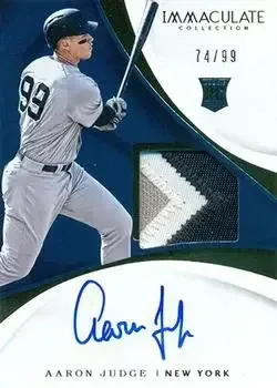 2017 Panini Immaculate Collection feature card