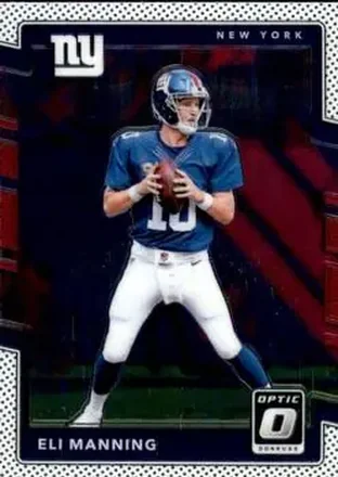 2017 Donruss Optic #2 - Eli Manning - New York Giants