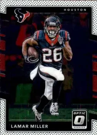 2017 Donruss Optic #3 - Lamar Miller - Houston Texans