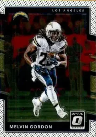 2017 Donruss Optic #5 - Melvin Gordon III - Los Angeles Chargers