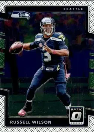 2017 Donruss Optic #6 - Russell Wilson - Seattle Seahawks