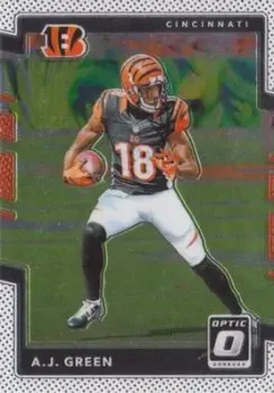 2017 Donruss Optic #9 - A.J. Green - Cincinnati Bengals