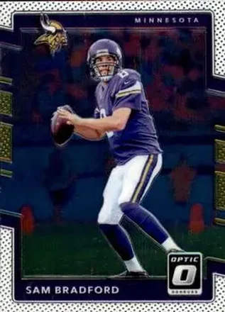 2017 Donruss Optic #10 - Sam Bradford - Minnesota Vikings