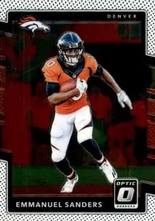 2017 Donruss Optic #11 - Emmanuel Sanders - Denver Broncos