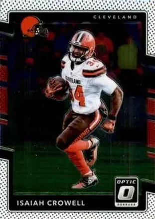 2017 Donruss Optic #12 - Isaiah Crowell - Cleveland Browns