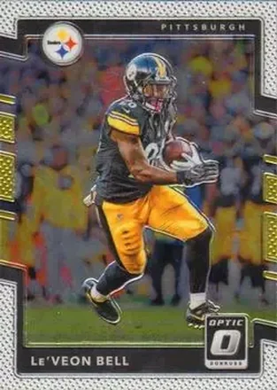 2017 Donruss Optic #15 - Le'Veon Bell - Pittsburgh Steelers