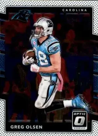 2017 Donruss Optic #20 - Greg Olsen - Carolina Panthers