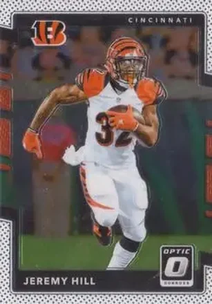 2017 Donruss Optic #29 - Jeremy Hill - Cincinnati Bengals