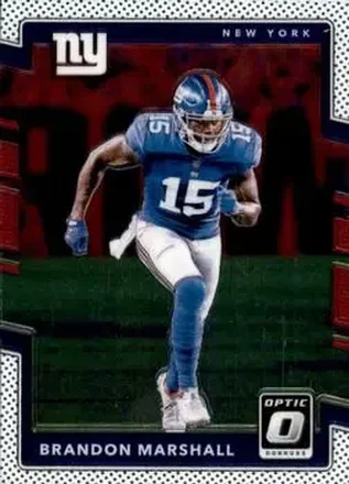 2017 Donruss Optic #30 - Brandon Marshall - New York Giants