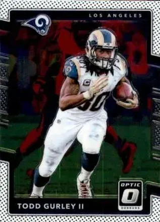 2017 Donruss Optic #31 - Todd Gurley II - Los Angeles Rams