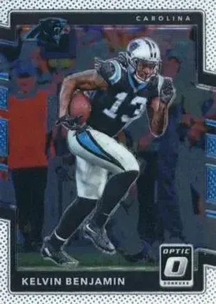 2017 Donruss Optic #32 - Kelvin Benjamin - Carolina Panthers