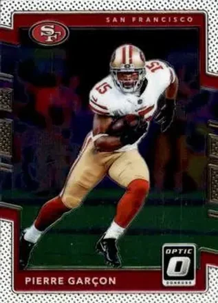2017 Donruss Optic #40 - Pierre Garcon - San Francisco 49ers