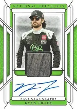 2025 Panini National Treasures - Race Gear Graphs #RGG-RTX - Ryan Truex - Sam Hunt Racing