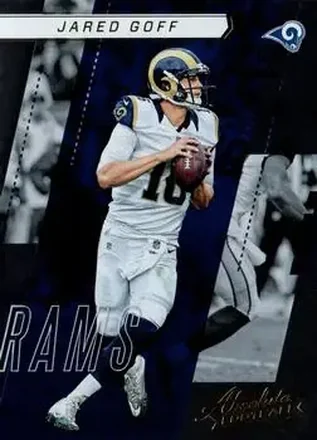 2017 Panini Absolute #3 - Jared Goff - Los Angeles Rams