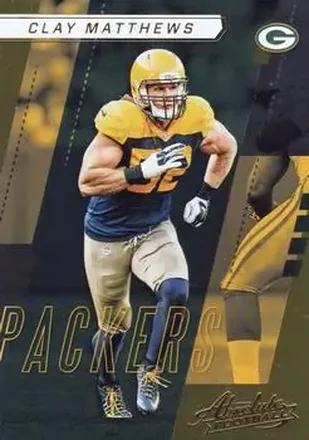 2017 Panini Absolute #9 - Clay Matthews - Green Bay Packers