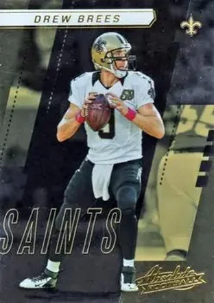2017 Panini Absolute #11 - Drew Brees - New Orleans Saints