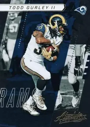 2017 Panini Absolute #13 - Todd Gurley II - Los Angeles Rams