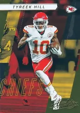 2017 Panini Absolute #14 - Tyreek Hill - Kansas City Chiefs