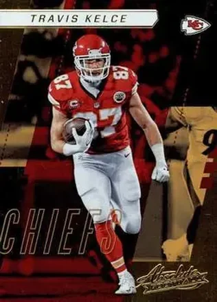 2017 Panini Absolute #24 - Travis Kelce - Kansas City Chiefs