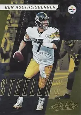 2017 Panini Absolute #30 - Ben Roethlisberger - Pittsburgh Steelers