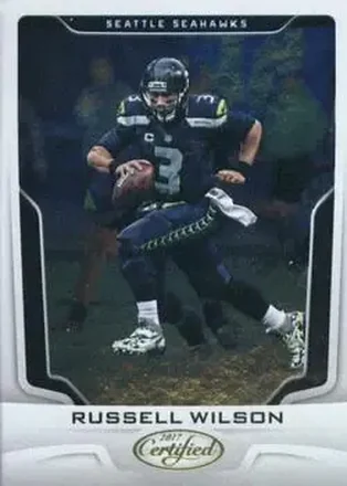 2017 Panini Certified #3 - Russell Wilson - Seattle Seahawks