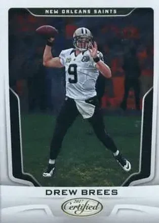 2017 Panini Certified #9 - Drew Brees - New Orleans Saints
