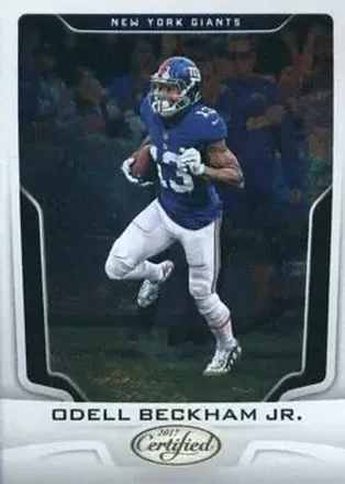 2017 Panini Certified #13 - Odell Beckham Jr. - New York Giants
