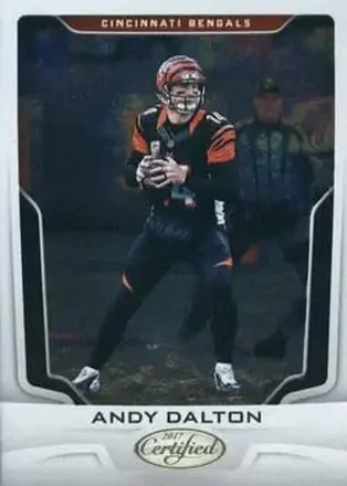 2017 Panini Certified #14 - Andy Dalton - Cincinnati Bengals