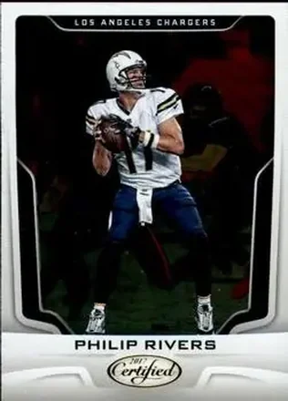 2017 Panini Certified #17 - Philip Rivers - Los Angeles Chargers