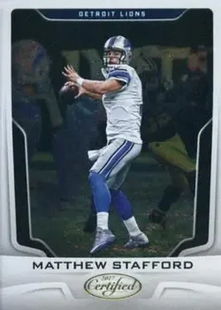 2017 Panini Certified #18 - Matthew Stafford - Detroit Lions
