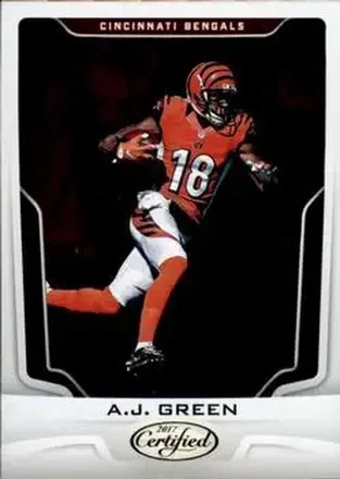 2017 Panini Certified #19 - A.J. Green - Cincinnati Bengals