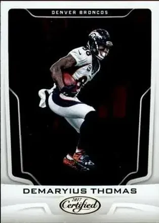 2017 Panini Certified #29 - Demaryius Thomas - Denver Broncos