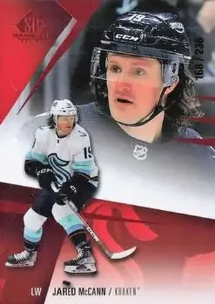 2023-24 SP Game Used - Red #48 - Jared McCann - Seattle Kraken